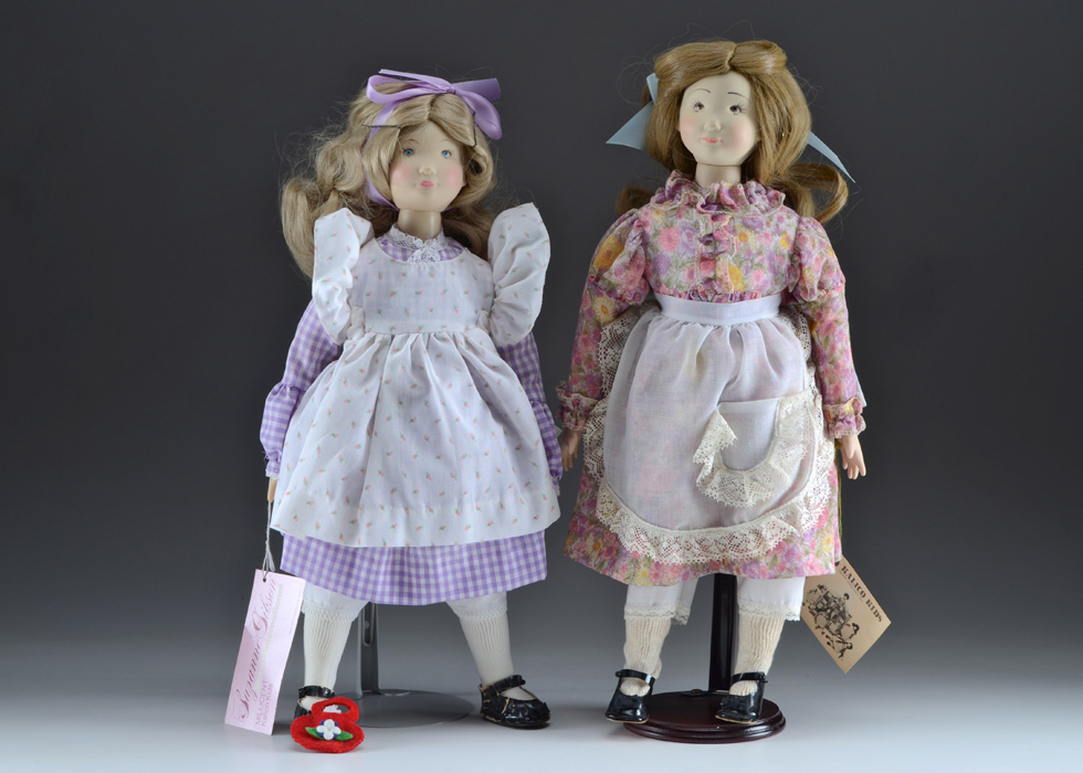 Two Circa 1970s Suzanne Gibson Kalico Kids Collectible Dolls