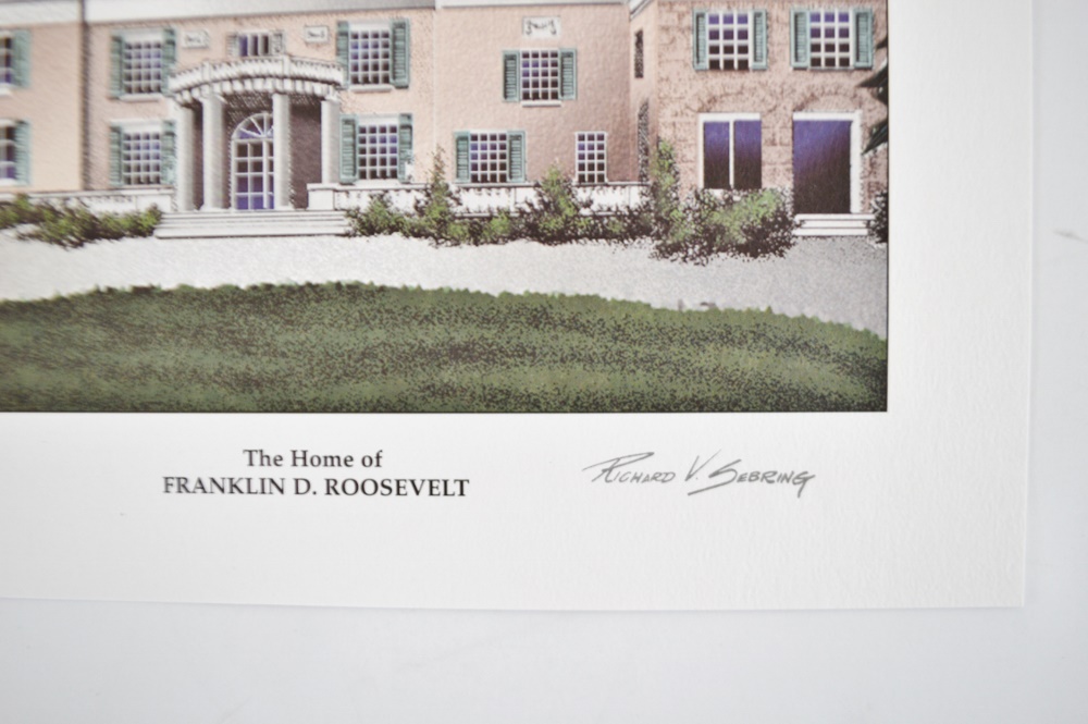 Collection of Richard Sebring Offset Lithographs