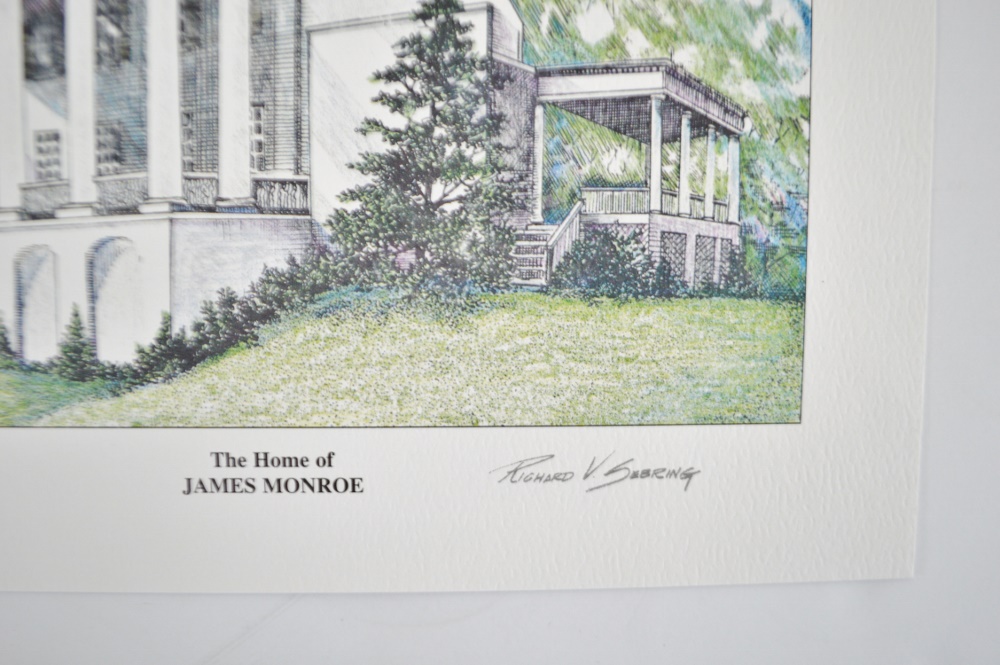 Collection of Richard Sebring Offset Lithographs