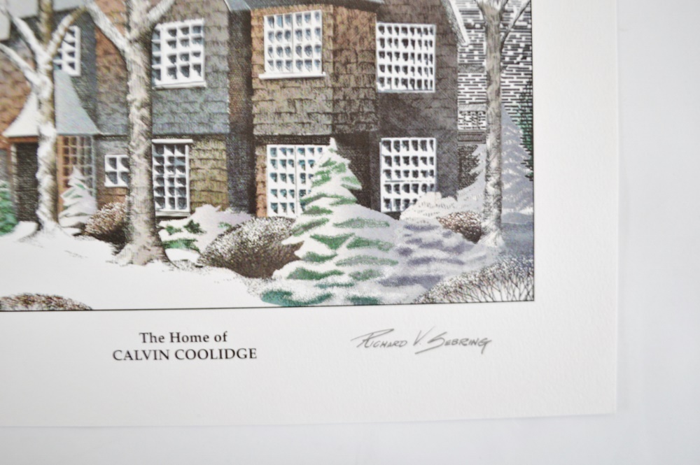 Collection of Richard Sebring Offset Lithographs