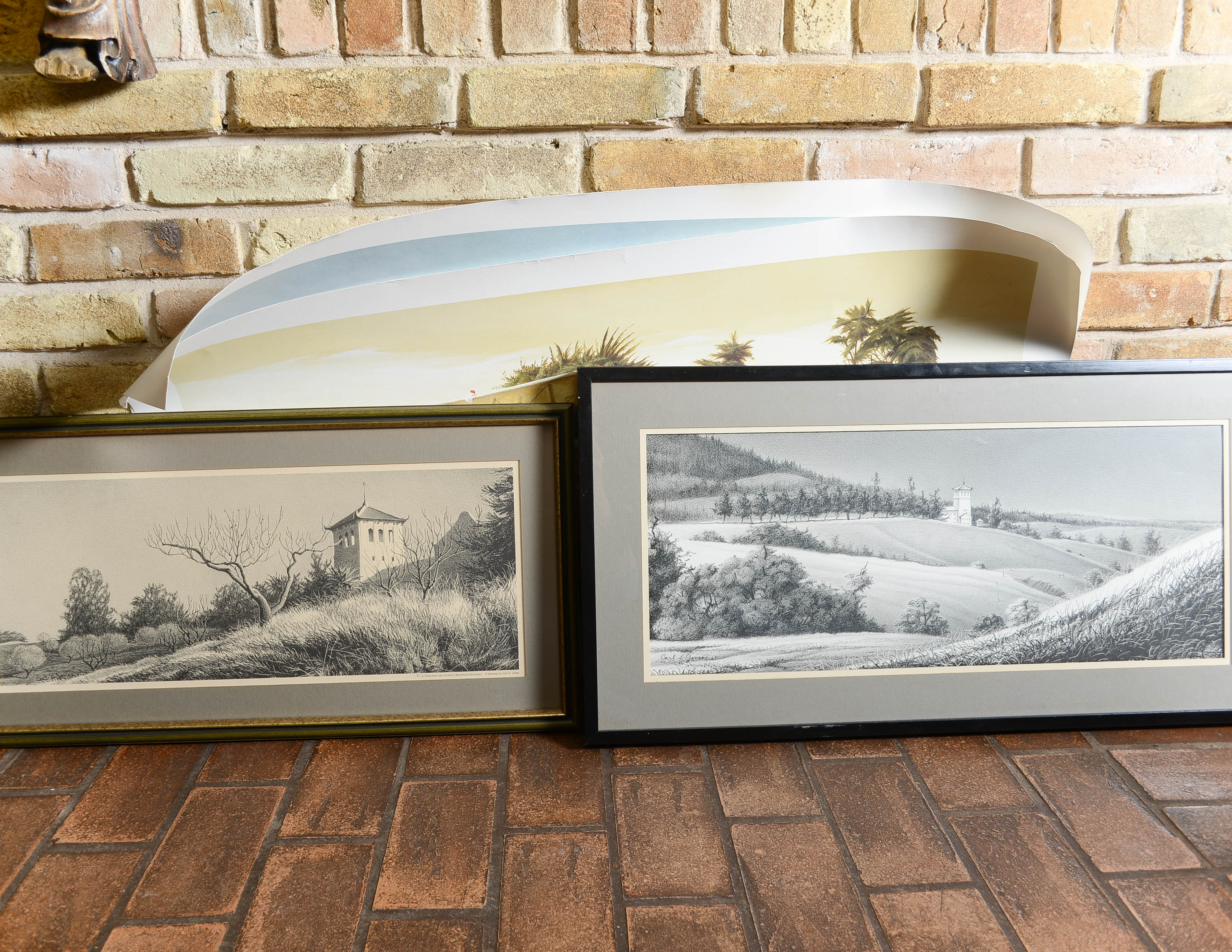 Four Carl E. Jones Prints