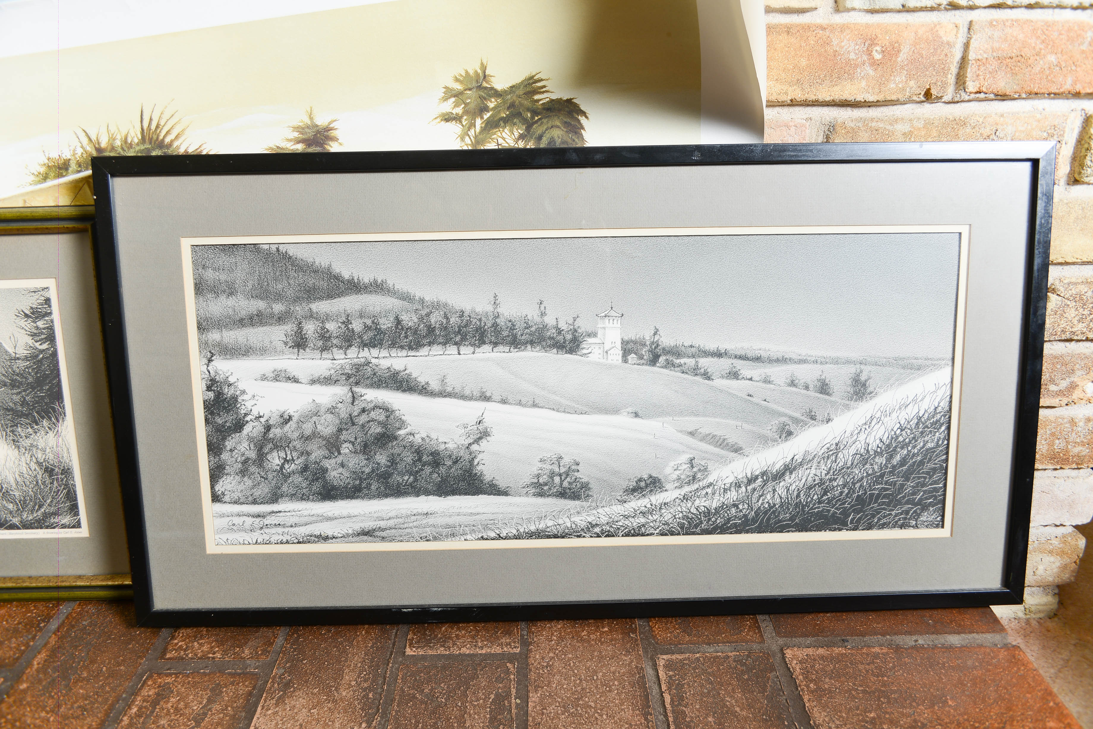 Four Carl E. Jones Prints