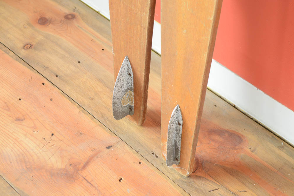 Group of Vintage Wooden Water Skis