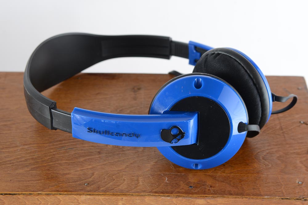 Pair of Vintage Speakers and Headphones