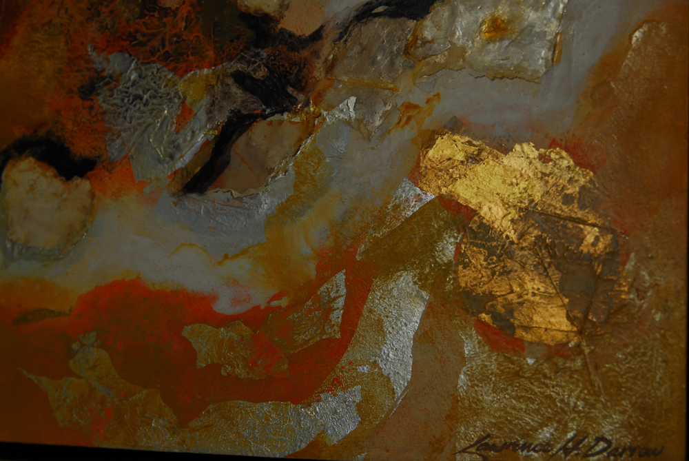 Two Lawrence H. Darrow Abstract Paintings