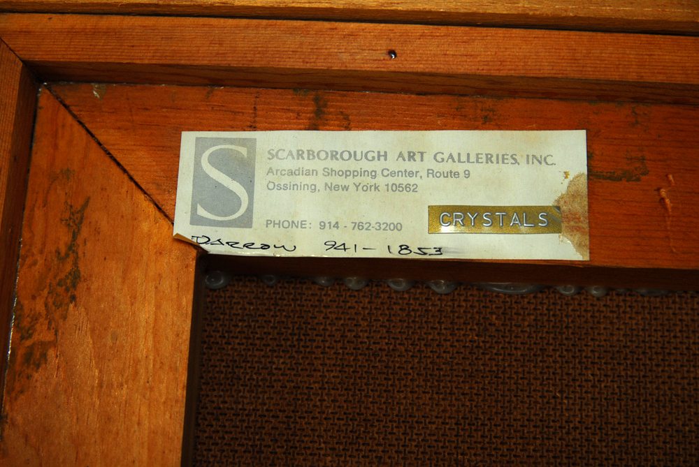 Two Lawrence H. Darrow Abstract Paintings