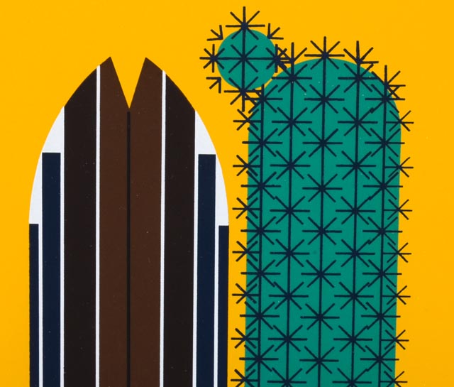 "Tall Tail" Charley Harper Limited Edition Serigraph