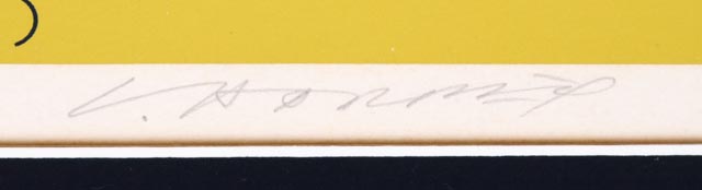 "Tall Tail" Charley Harper Limited Edition Serigraph