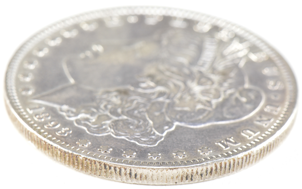 A Counterfeit 1893 S Morgan Silver Dollar