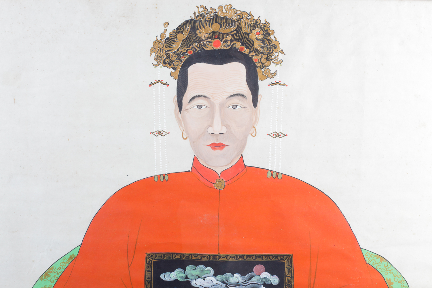 Chinese Gong-Bi Painting