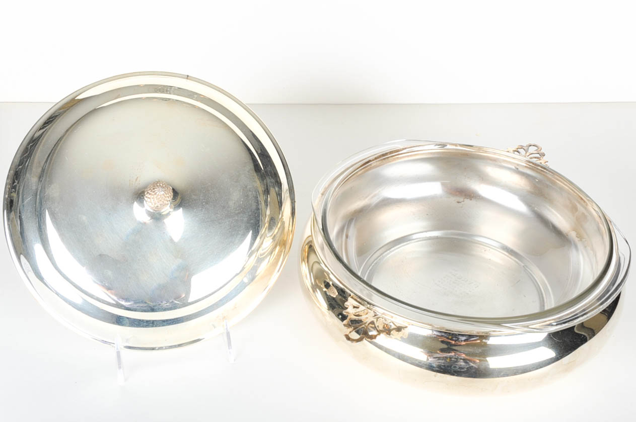 Sheffield Silverplate Server