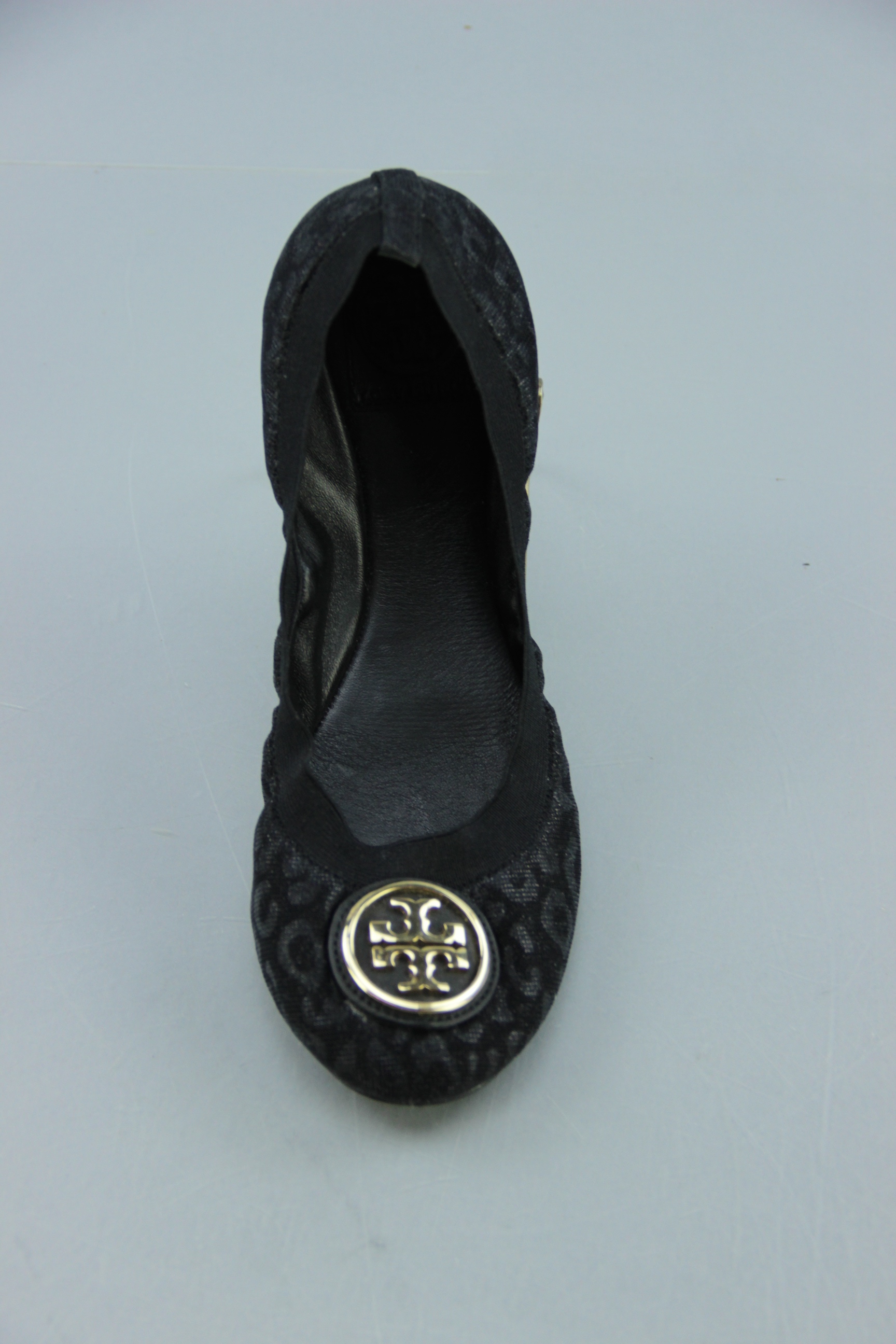 Tory Burch Black Ballet Flats, Size 8.5