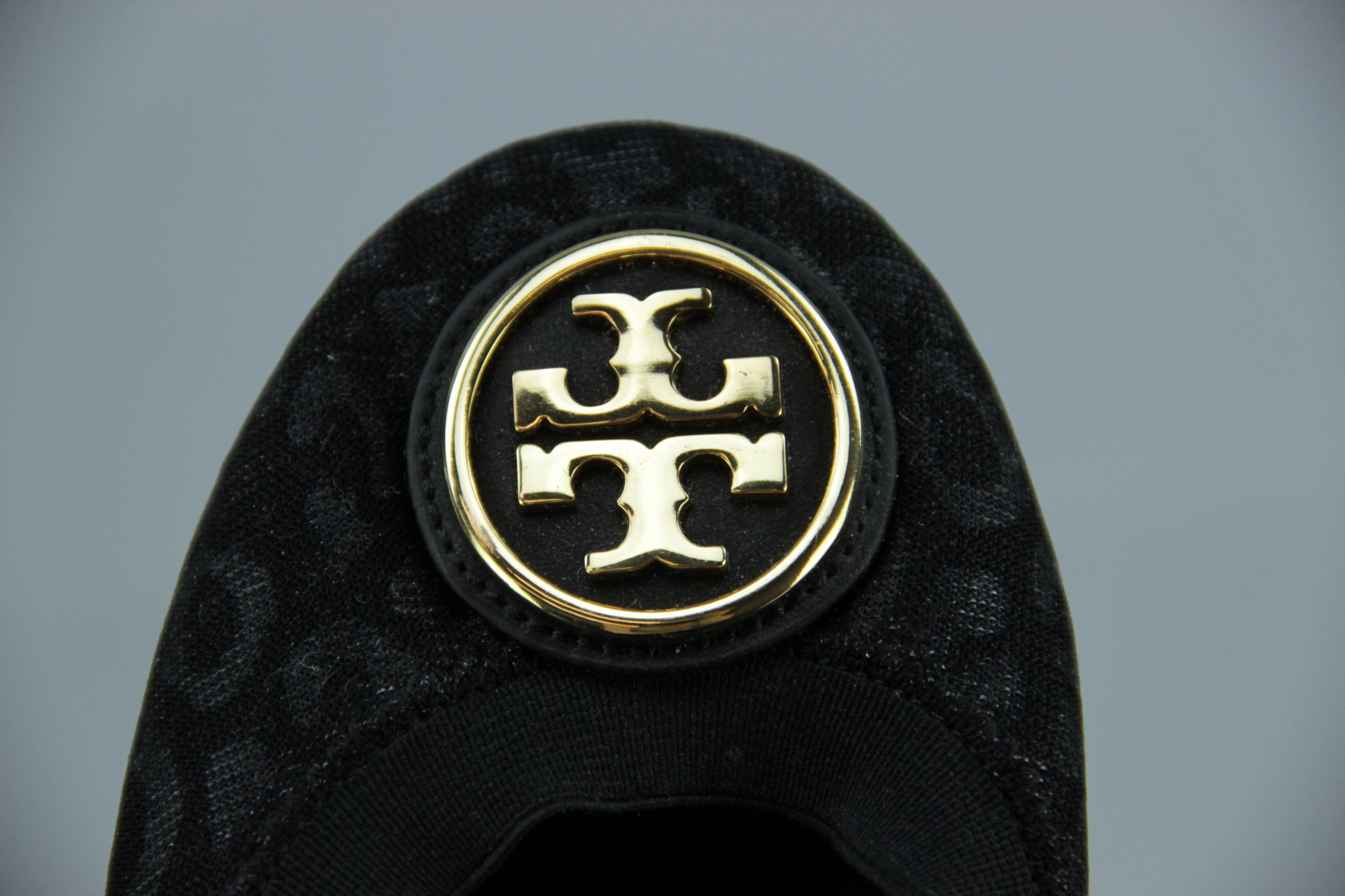 Tory Burch Black Ballet Flats, Size 8.5