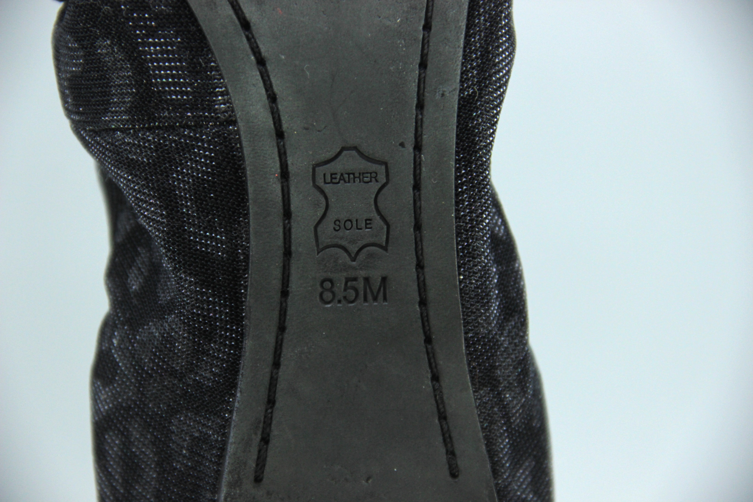 Tory Burch Black Ballet Flats, Size 8.5