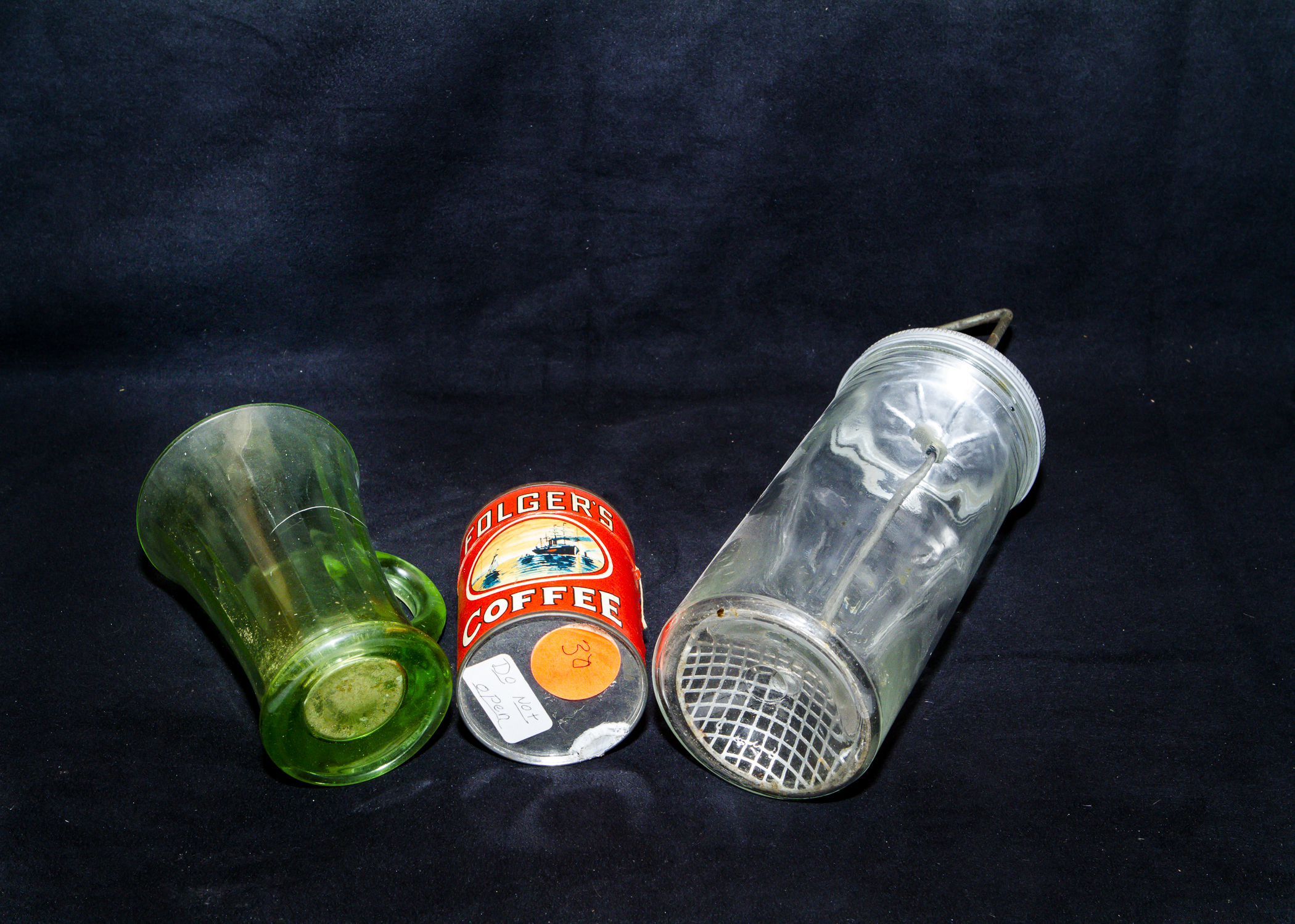 Trio of Vintage Kitchen-Themed Items