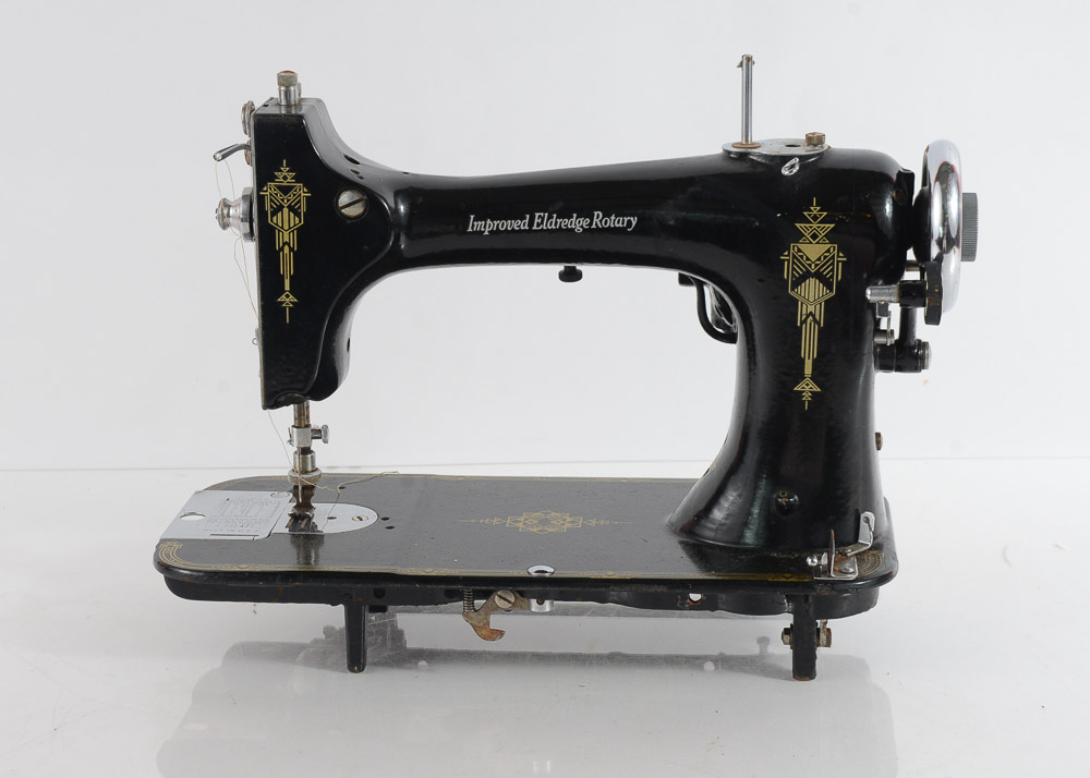 Vintage Improved Eldredge Rotary Sewing Machine