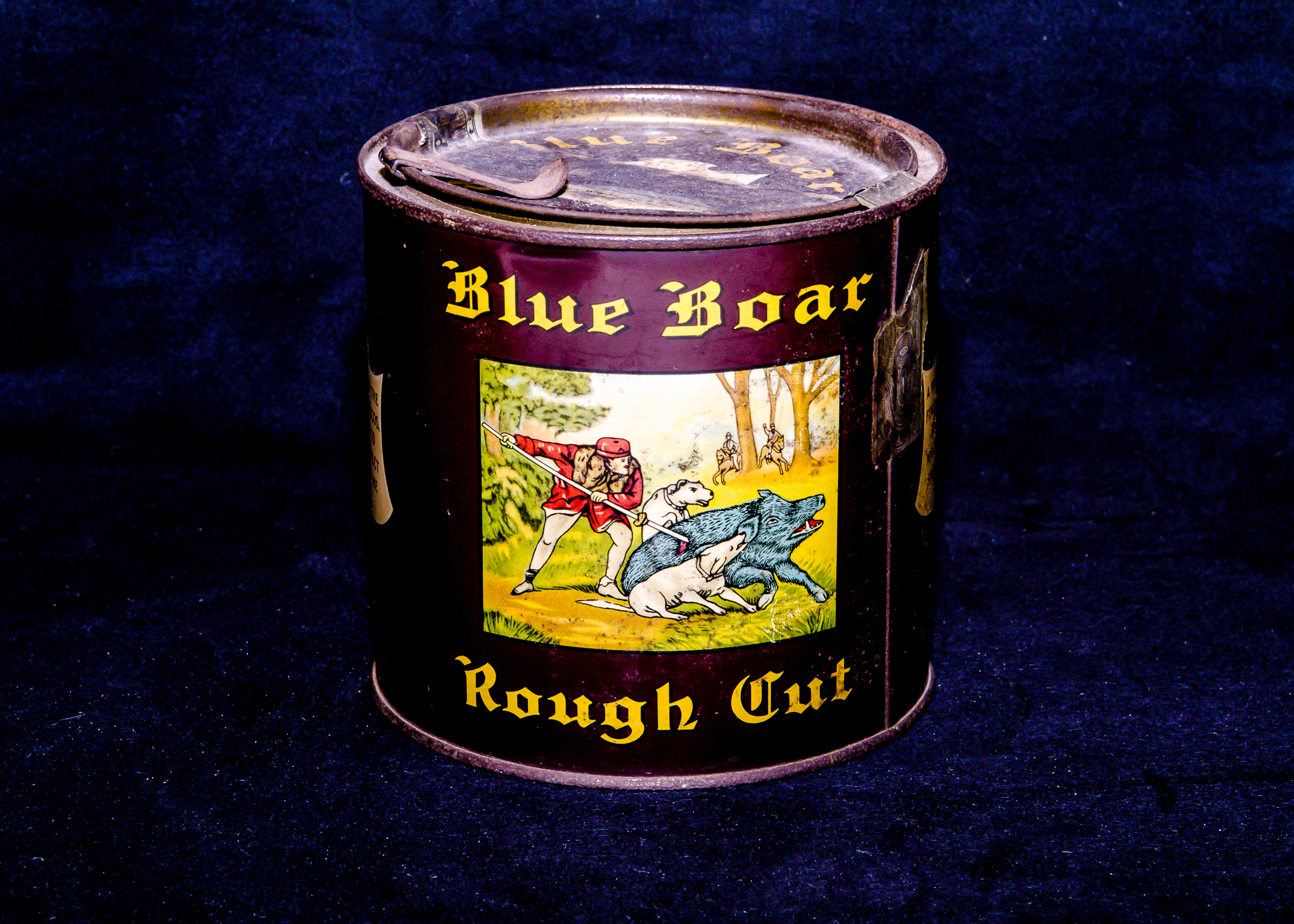 Vintage Blue Boar Tobacco Tin