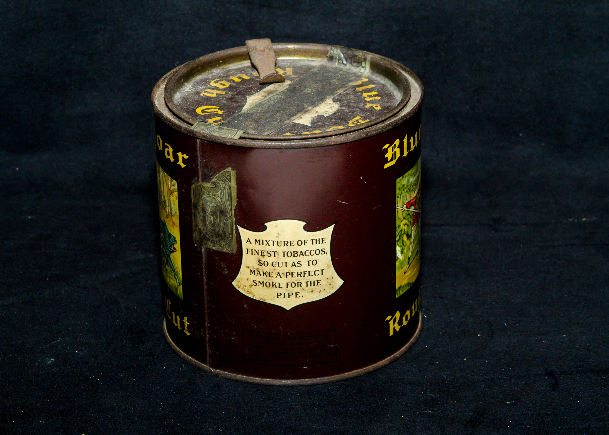 Vintage Blue Boar Tobacco Tin