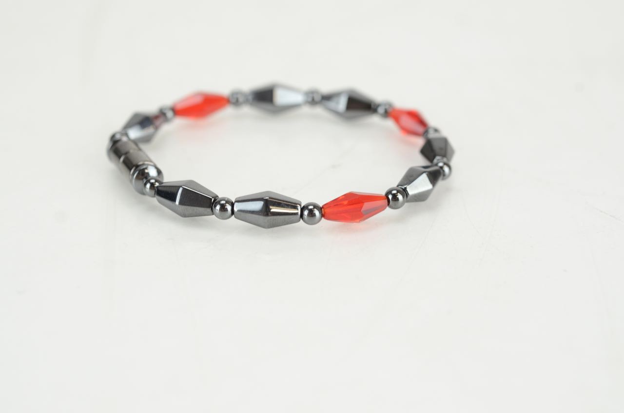 Hematine Costume Jewelry Necklace and Bracelets