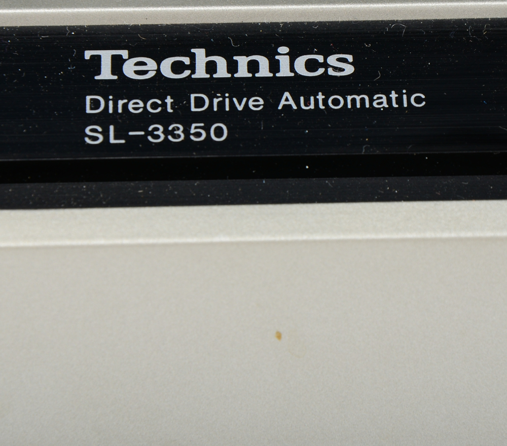 Technics SL-3350 Turntable