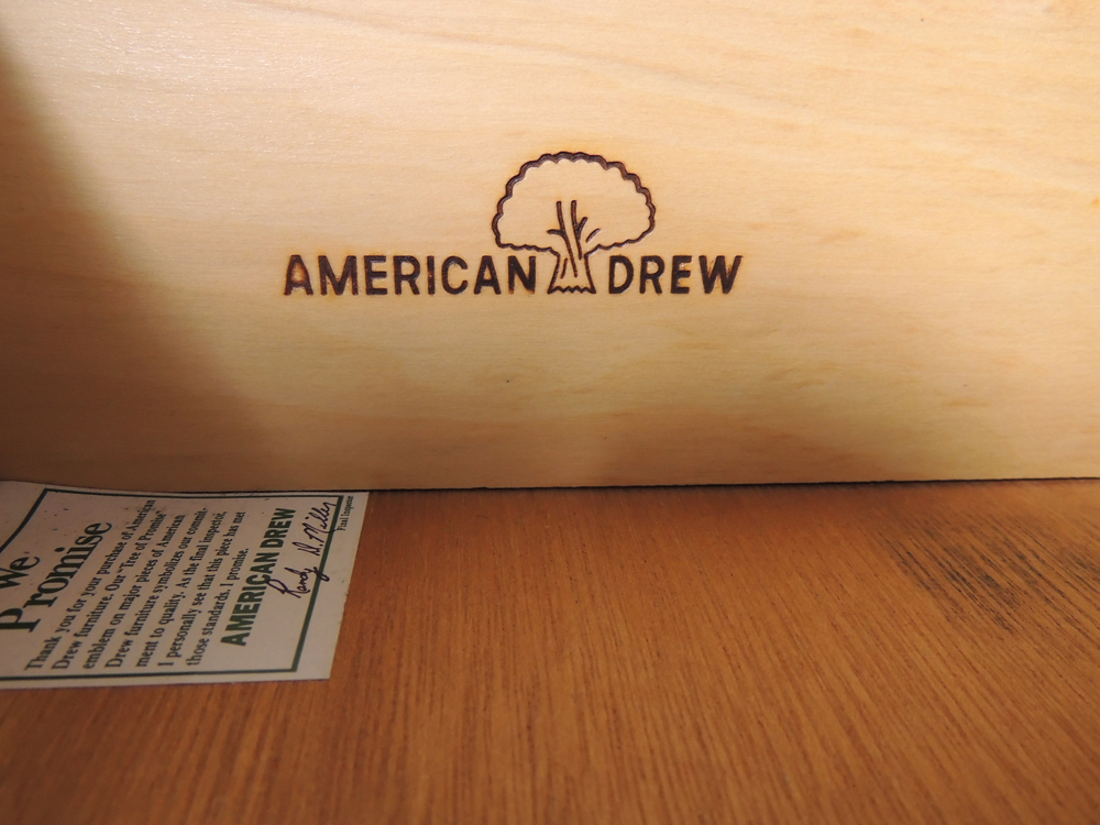 American Drew Breakfront China Cabinet