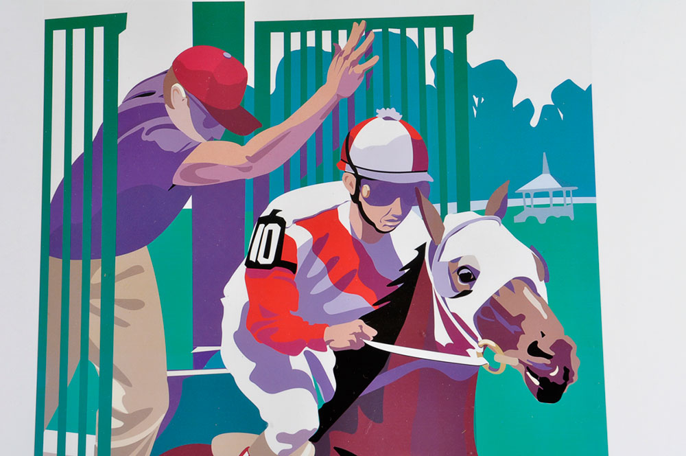 1996-99 Travers Racing Posters