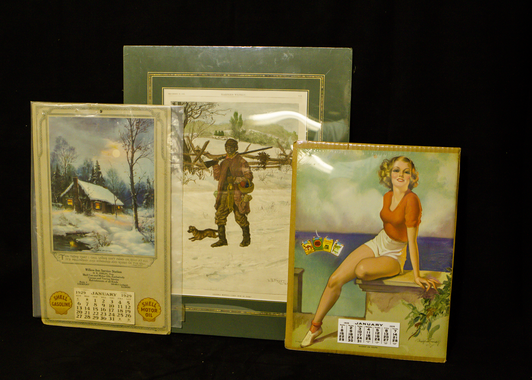 Trio of Vintage Prints