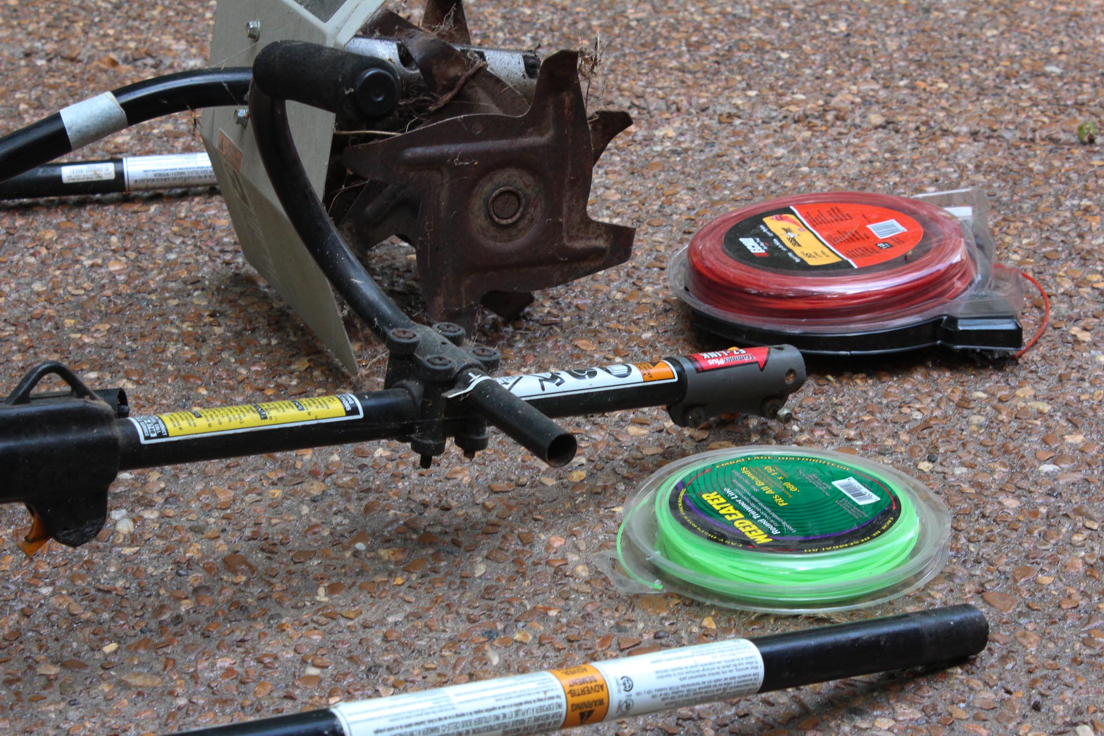 Ryobi Gas Trimmer with Trimmer Plus Attachments