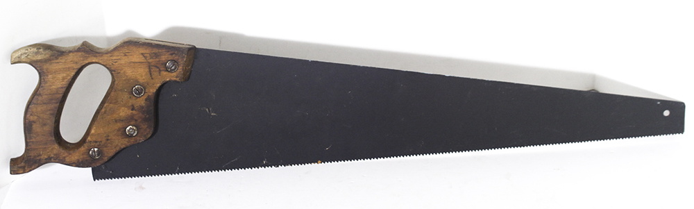 Hand-Painted Saw and Saw Blades