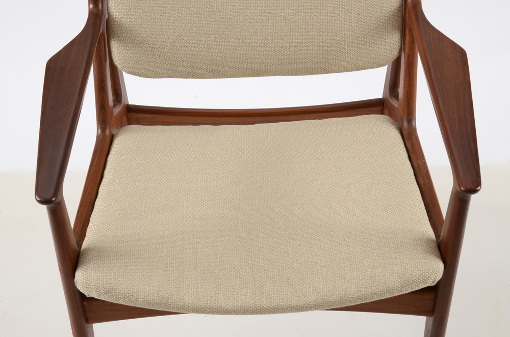 Danish Modern Teak Arm Chair by Arne Vodder