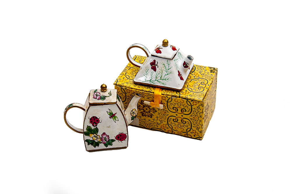 Enameled Tea Pots