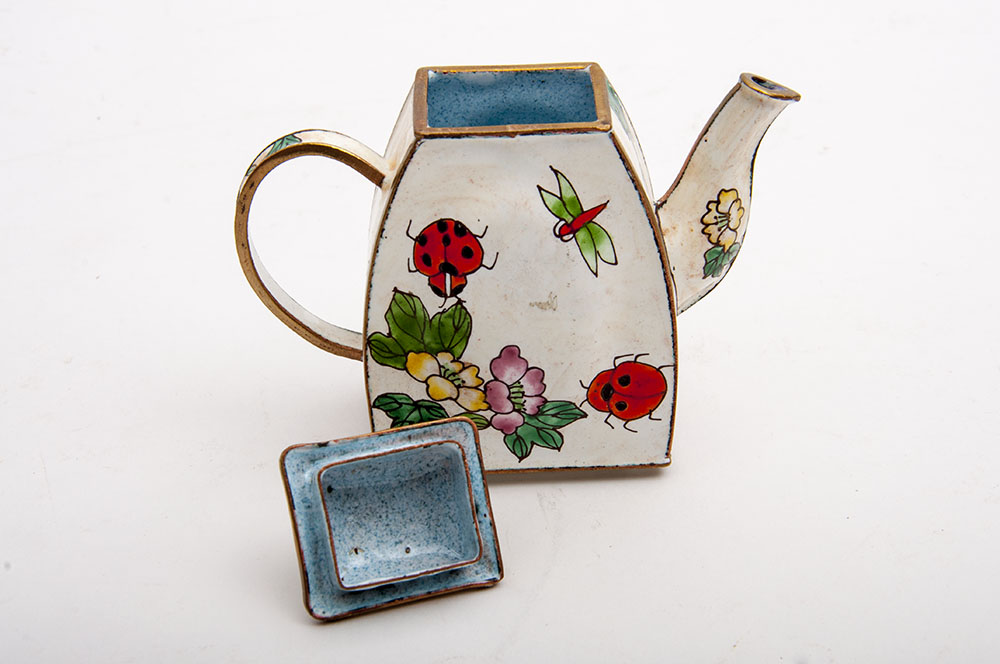Enameled Tea Pots