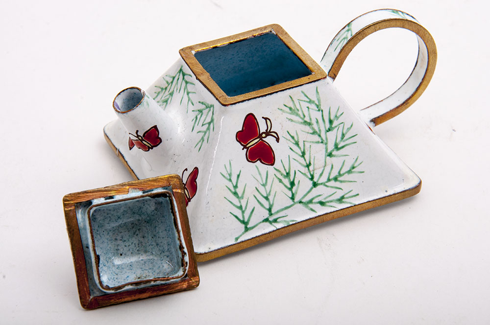 Enameled Tea Pots
