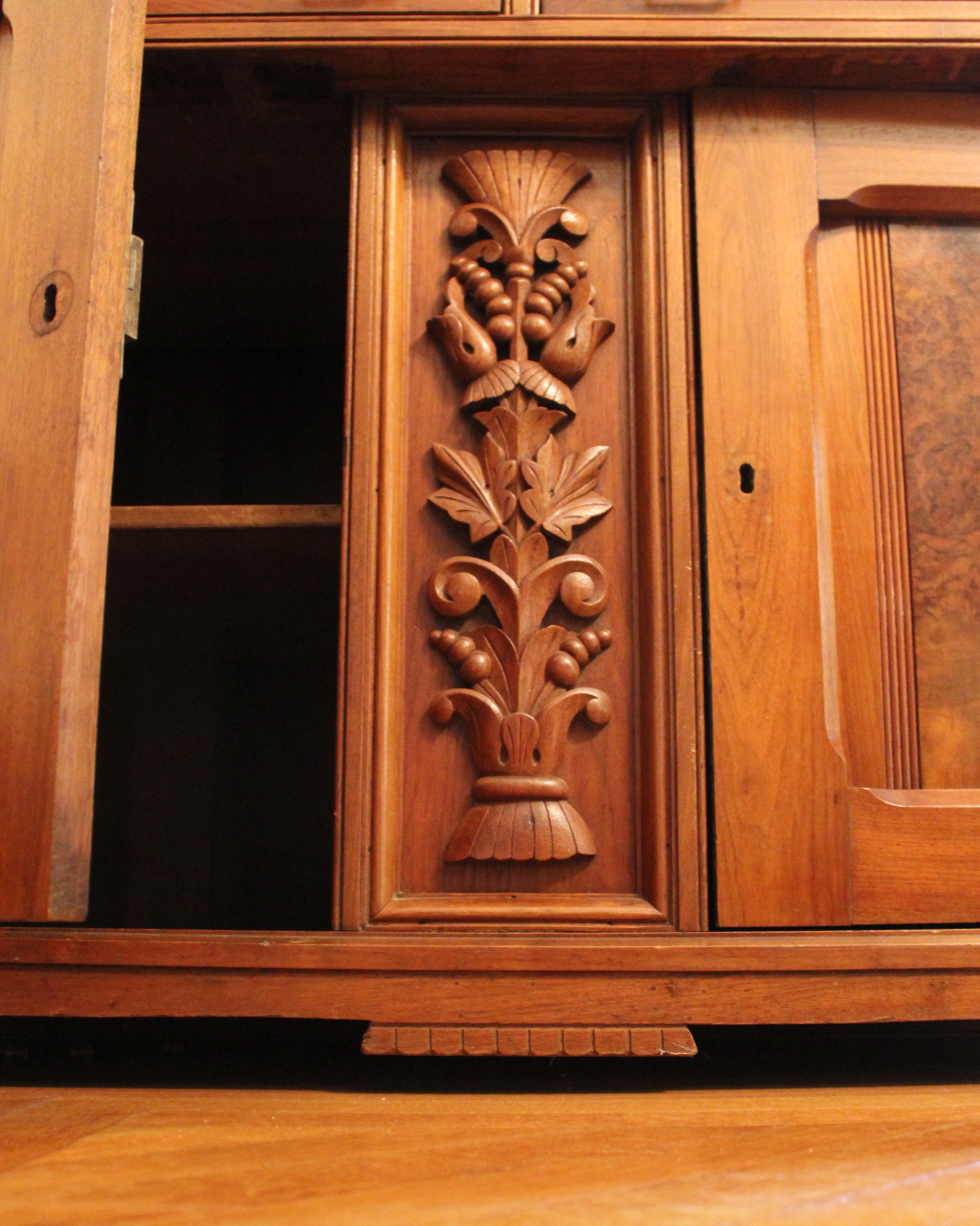 Renaissance Revival Marble Top Server