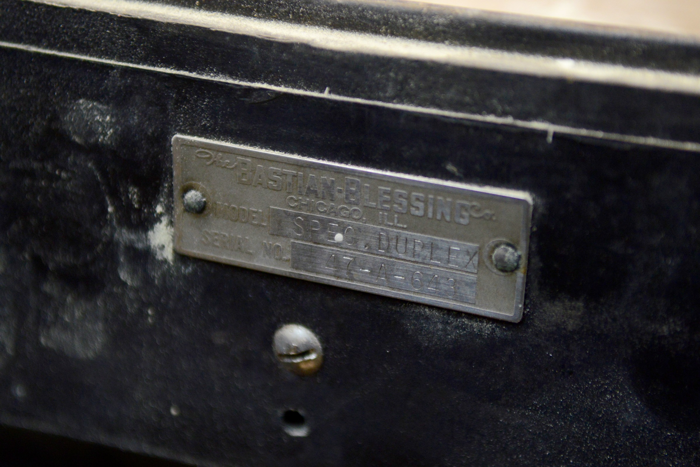 Vintage Bastian Blessings Ice Cream and Soda Fountain