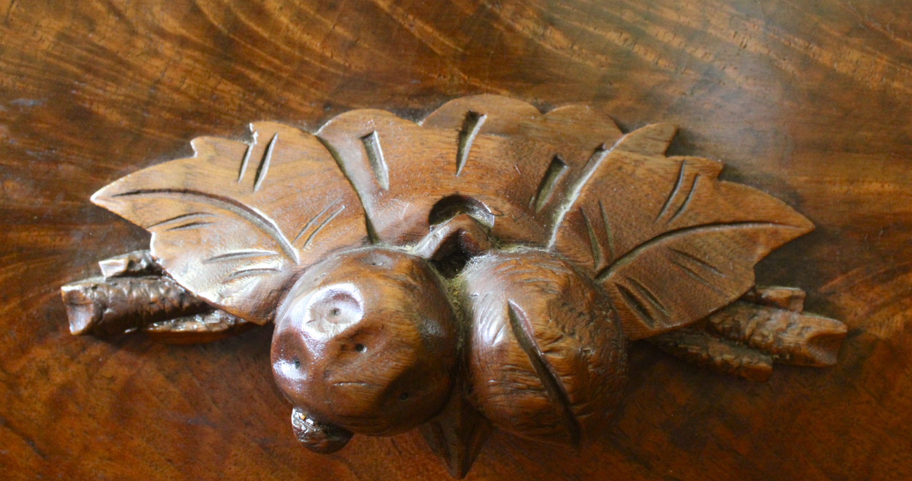 Chestnut Marble Top Server