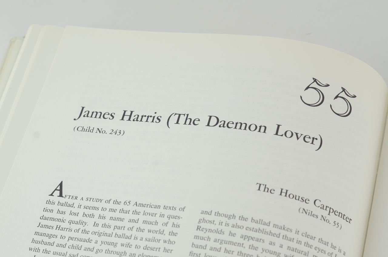 Vintage Book "The Ballad Book of John Jacob Niles" 1961