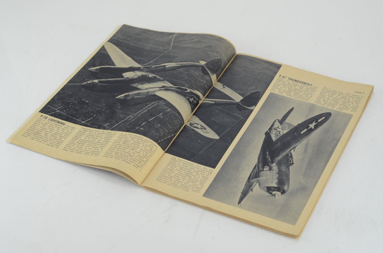 Four Textbooks and Magazines from WWII