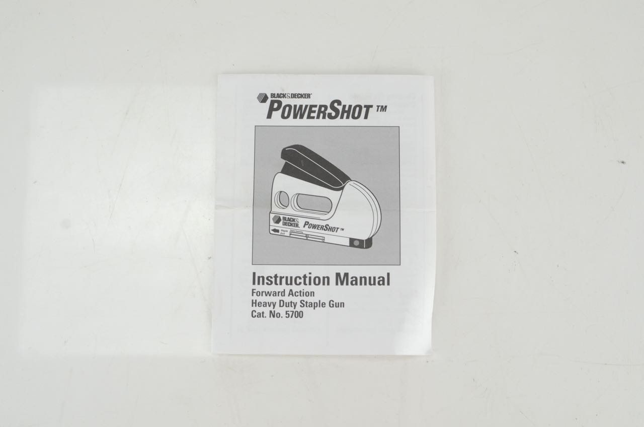 Black & Decker PowerShot Staple Gun