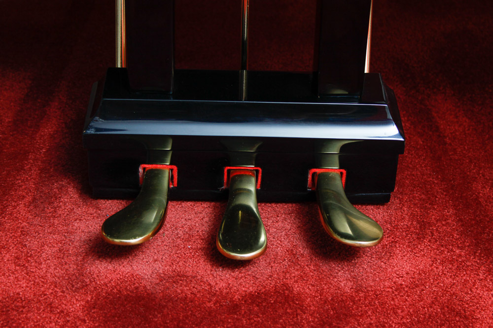 Nordiska Baby Grand Piano and Disc Player