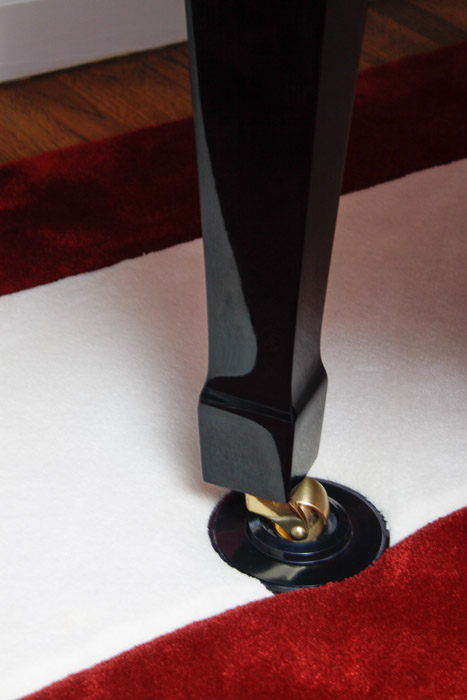 Nordiska Baby Grand Piano and Disc Player