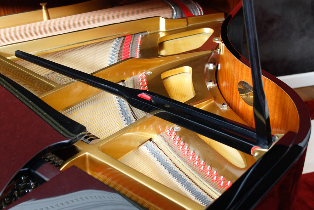 Nordiska Baby Grand Piano and Disc Player