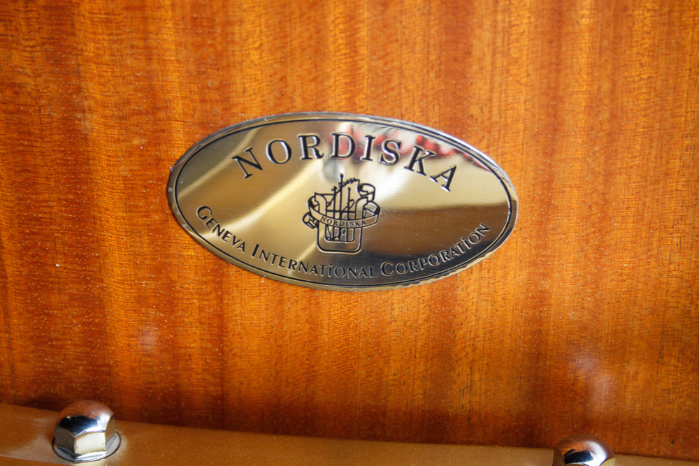 Nordiska Baby Grand Piano and Disc Player