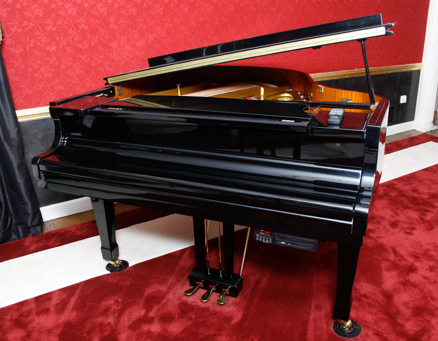 Nordiska Baby Grand Piano and Disc Player