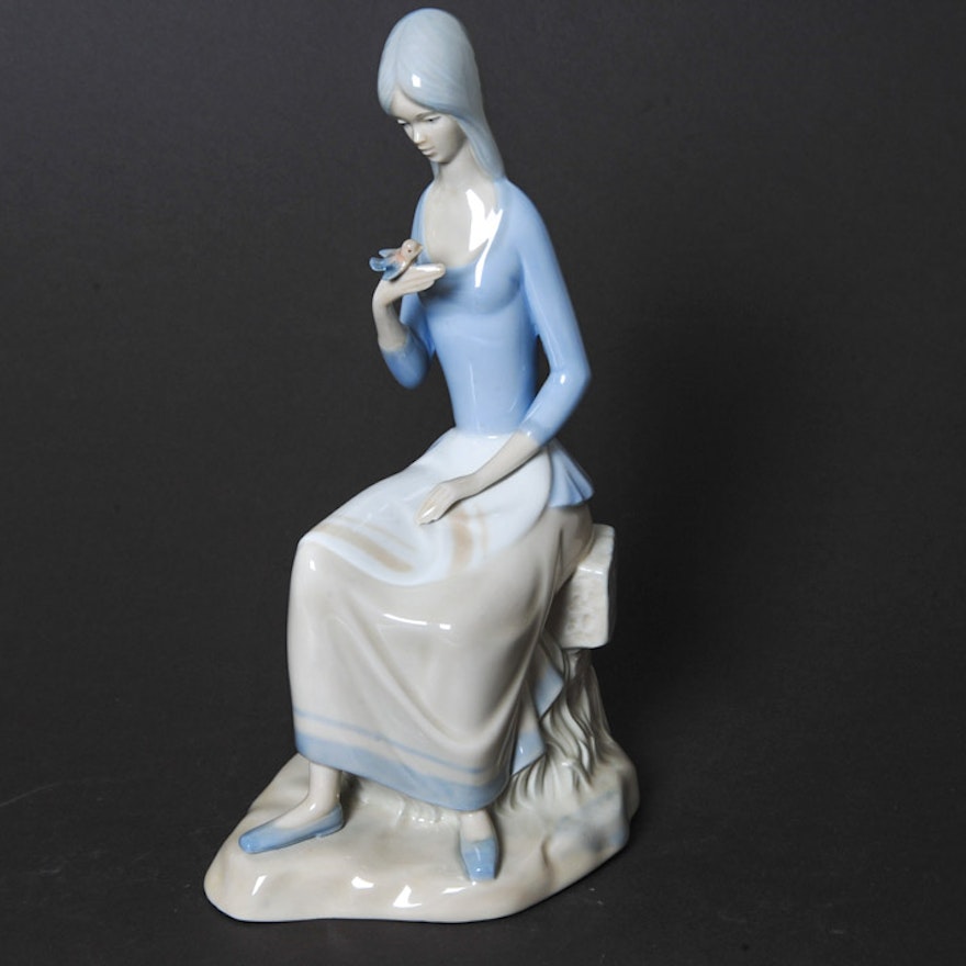 Porcelanas Miquel Requena Figurine "Little Friend"