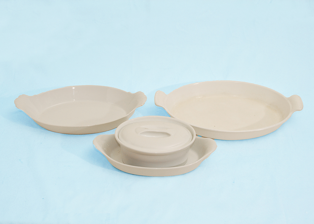 All-White Serving Dishes