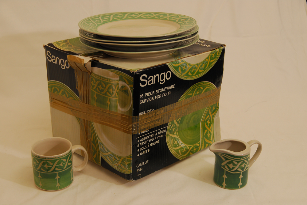 Collection of Sango "Camille" Stoneware