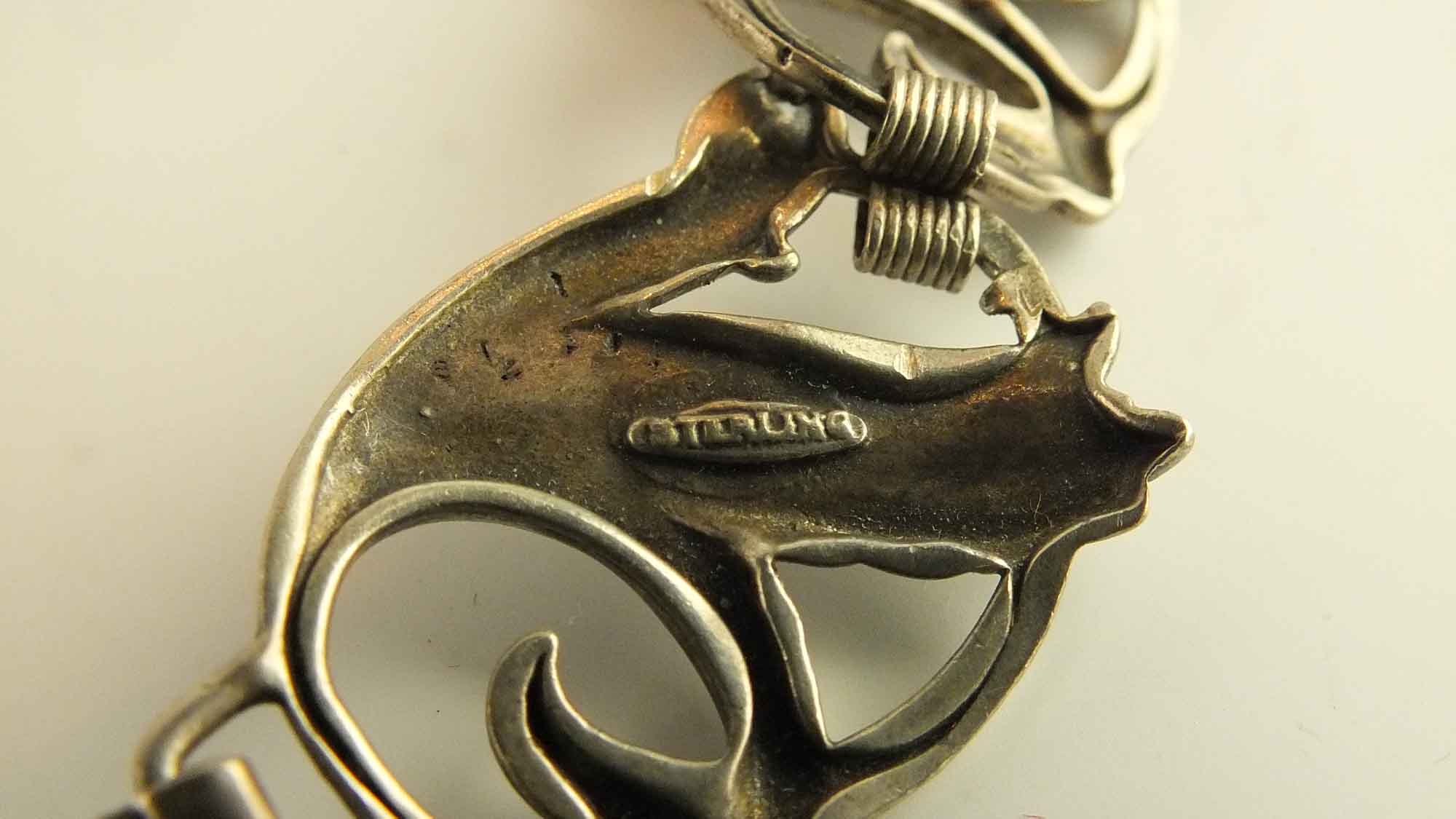 Four Sterling Silver Bracelets