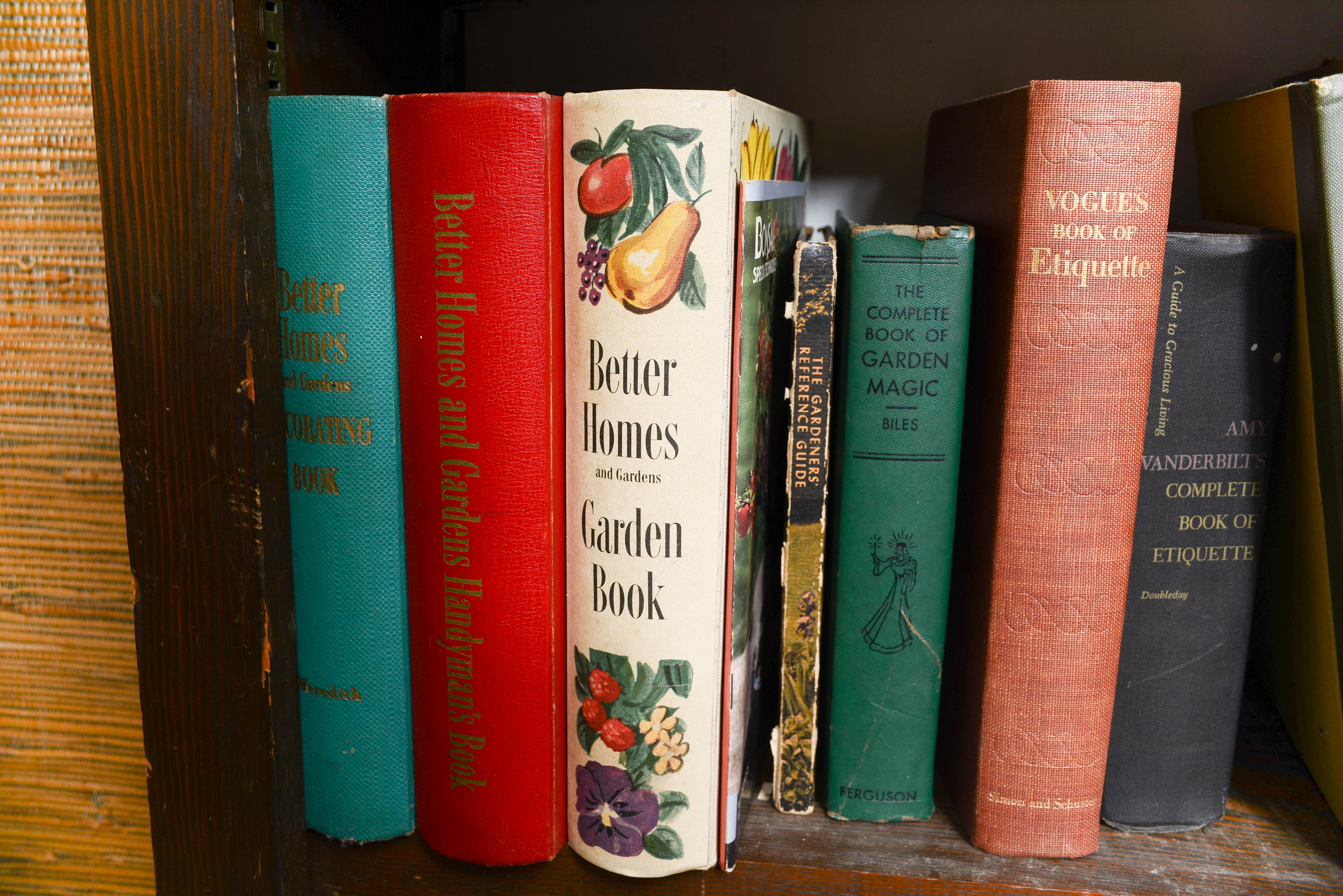 Assortment of Home Etiquette Books