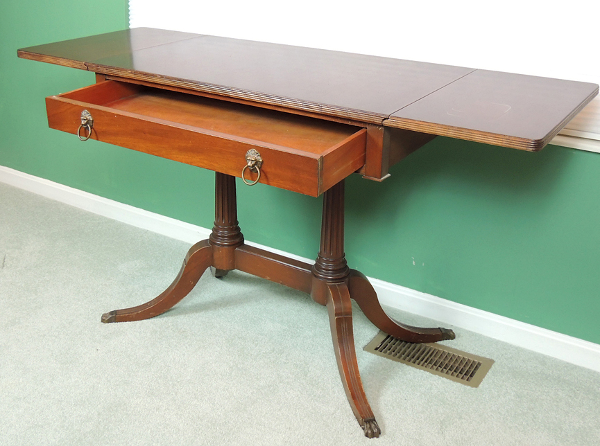 Imperial Mahogany Drop Leaf Table